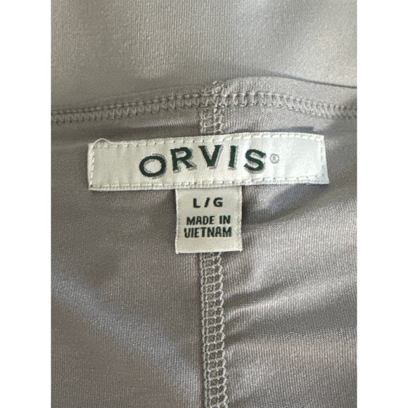 Orvis Womens Lightweight Moisture Wicking Gray Skort Size L - Picture 4 of 10